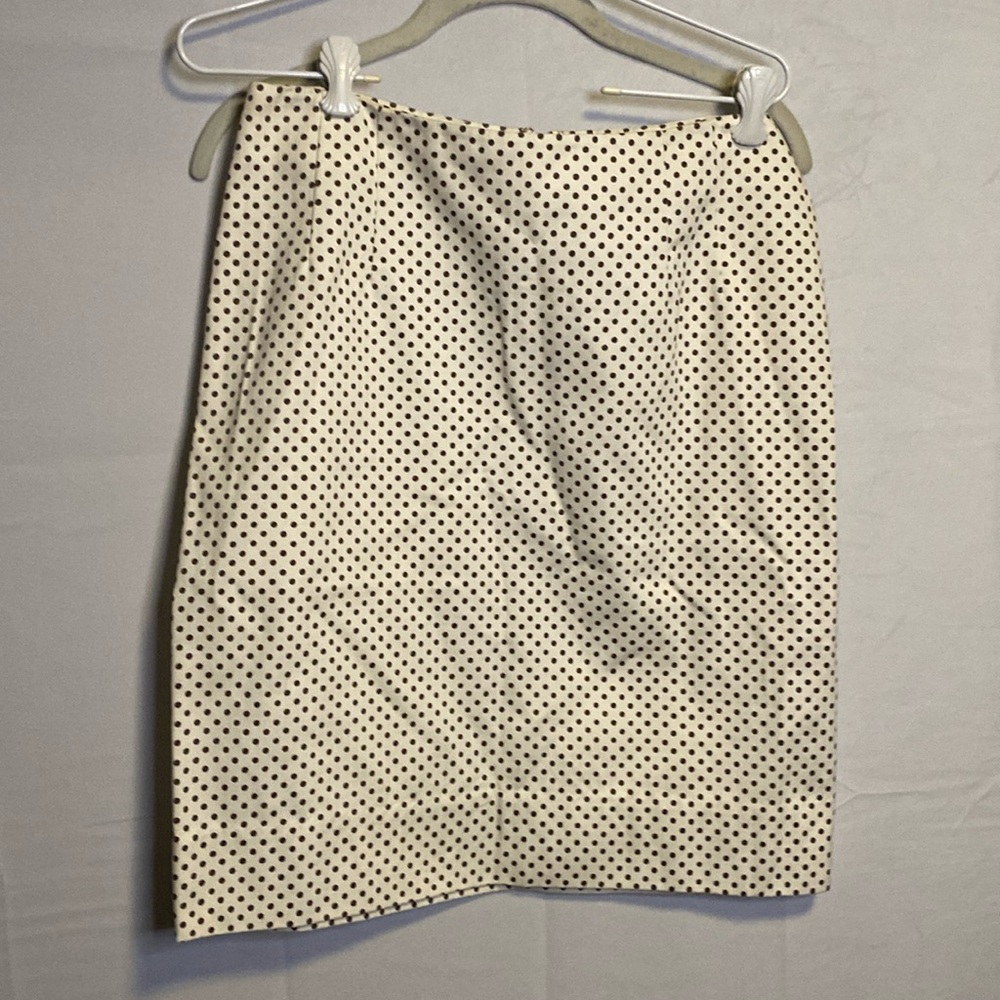 Quadrille dot skirt
